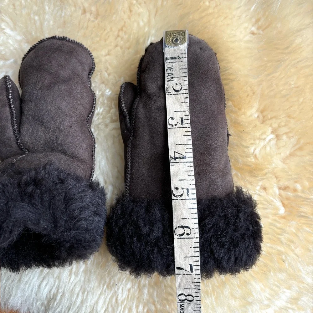 Vintage Toddler Size Shearling Mittens